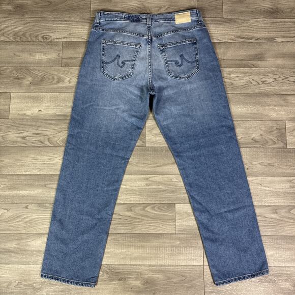 AG Adriano Goldschmied Slouchy Slim Ex-Boyfriend Jeans Medium Wash sz 29 - Picture 7 of 8